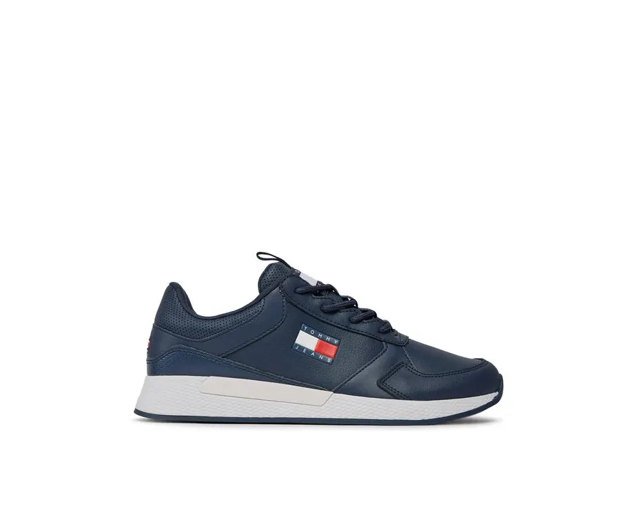 obrazek 1 Tommy Jeans Sneakersy Flexi Runner EM0EM01409 Granatowy