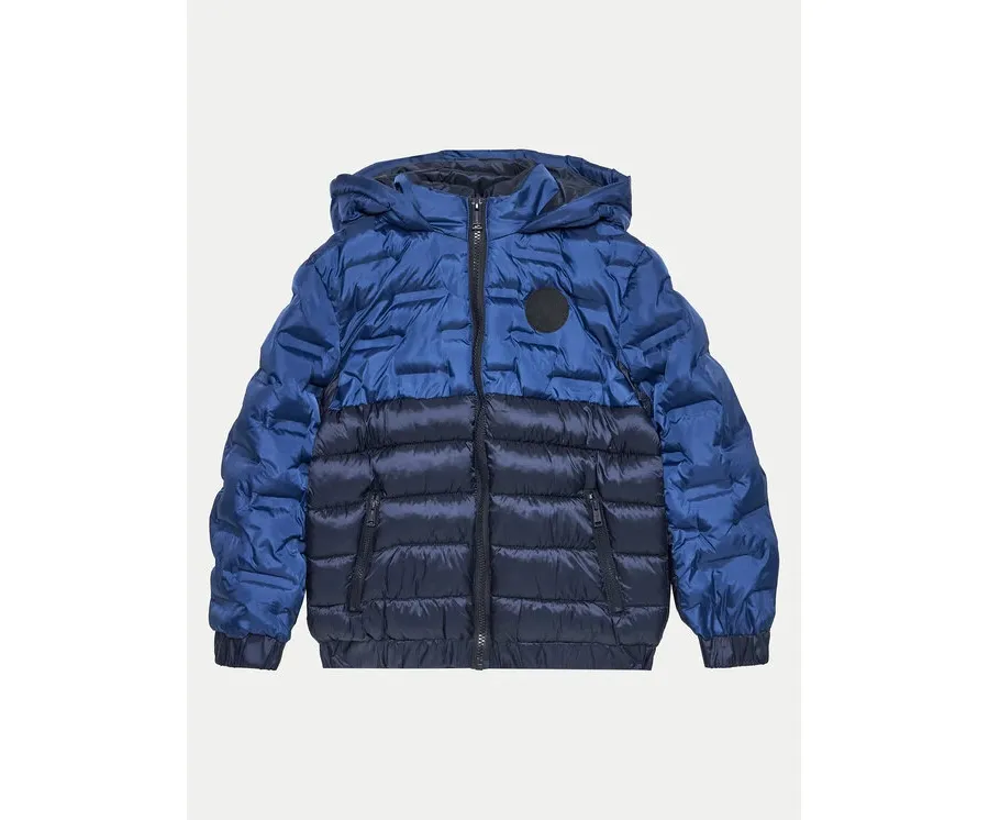 obrazek 1 Guess Kurtka puchowa L4BL11 WCFM0 Niebieski Regular Fit