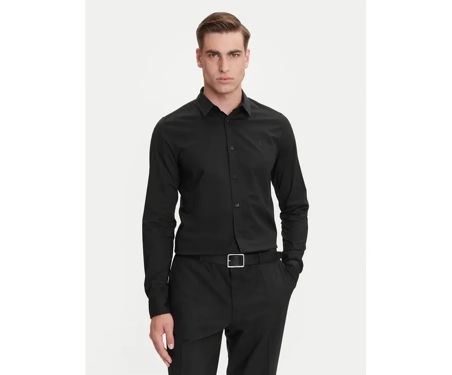 obrazek 1 Calvin Klein Jeans Koszula J30J324614 Czarny Slim Fit