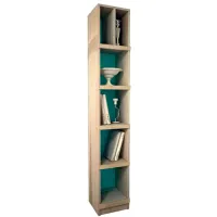 Picture Narrow cabinet made of solid wood