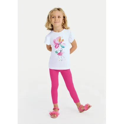 Zdjęcie Mayoral Komplet t-shirt i legginsy 3705 Różowy Regular Fit