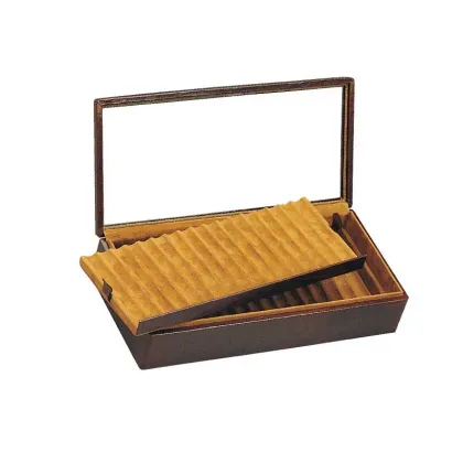 Picture Solid pen box, two-tier