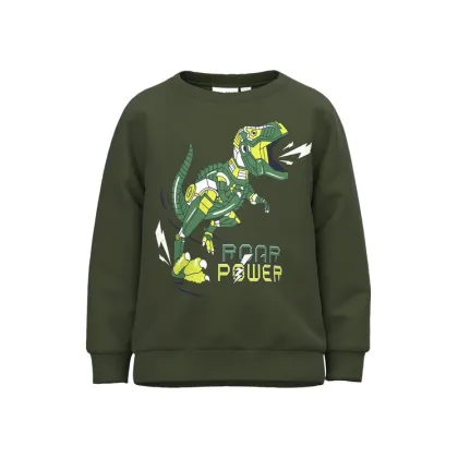 Zdjęcie NAME IT Bluza 13218854 Zielony Regular Fit