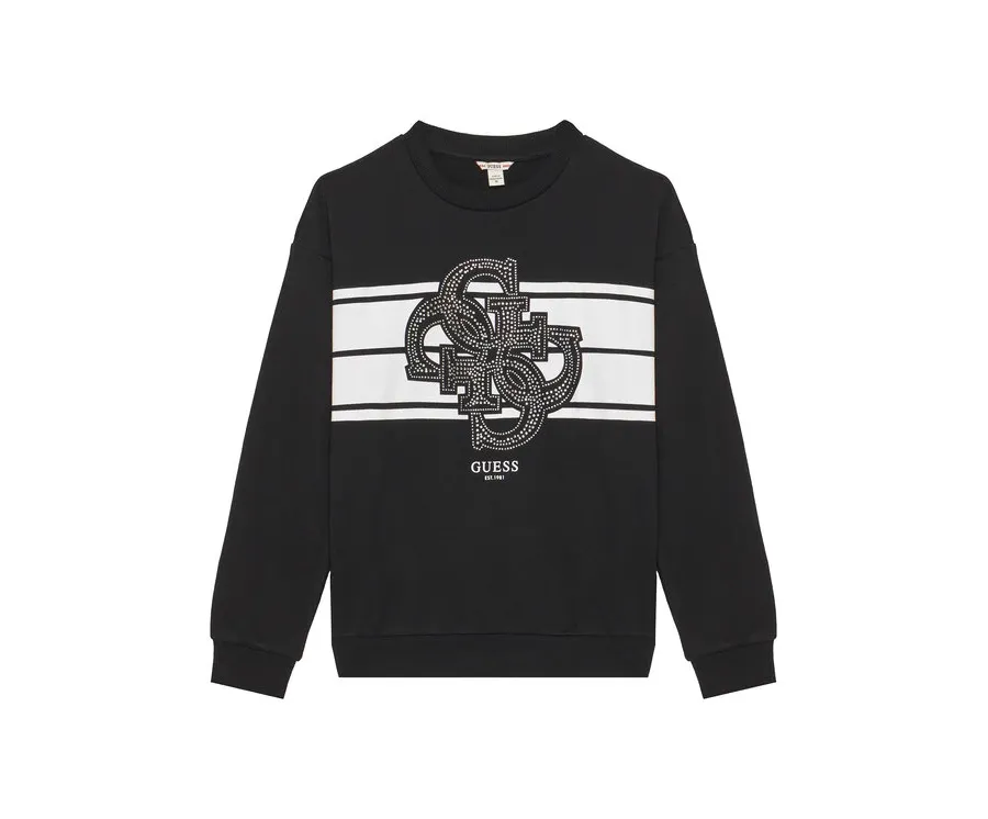 obrazek 1 Guess Bluza J5YQ01 KA6R4 Czarny Regular Fit