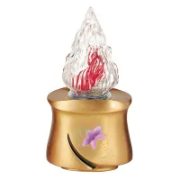Picture An elaborate bronze lamp for tombstones
