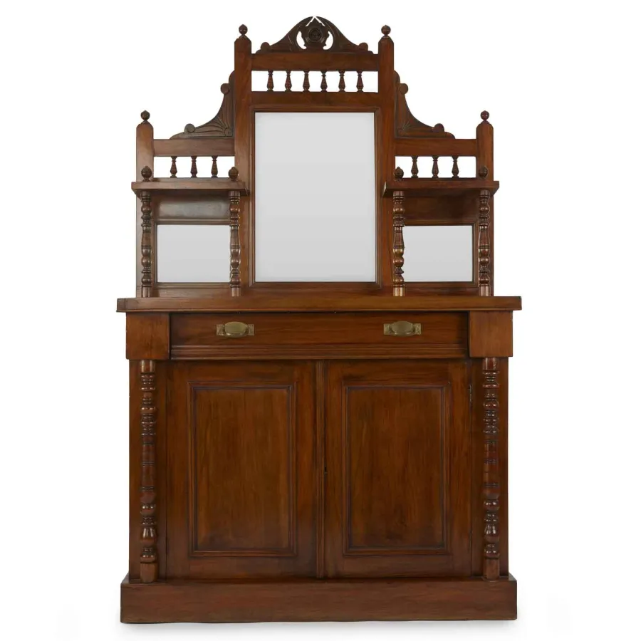 obrazek 1 Elegancka komoda z lustrem z XX wieku