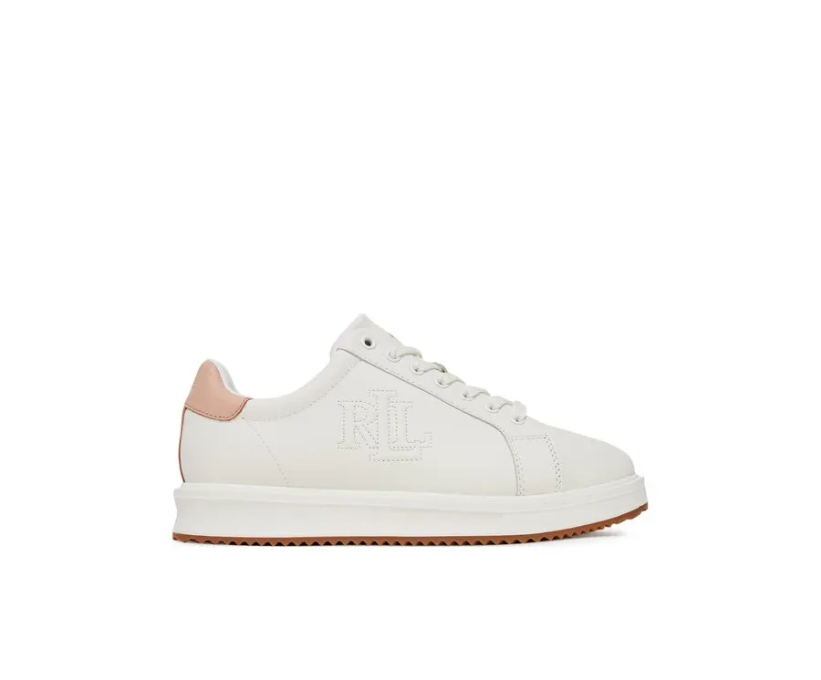 obrazek 1 LAUREN RALPH LAUREN Sneakersy Ainsley 802959229004 Biały