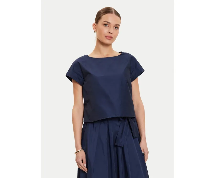 obrazek 1 Weekend Max Mara Bluzka Parana 2425166021 Granatowy Relaxed Fit