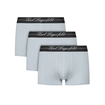 Zdjęcie KARL LAGERFELD Komplet 3 par bokserek A1M47089 Błękitny