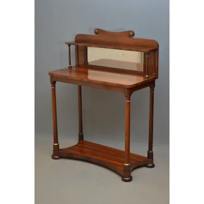 Zdjęcie Wyjątkowa konsola regencyjna - stół do przedpokoju z drzewa różanego