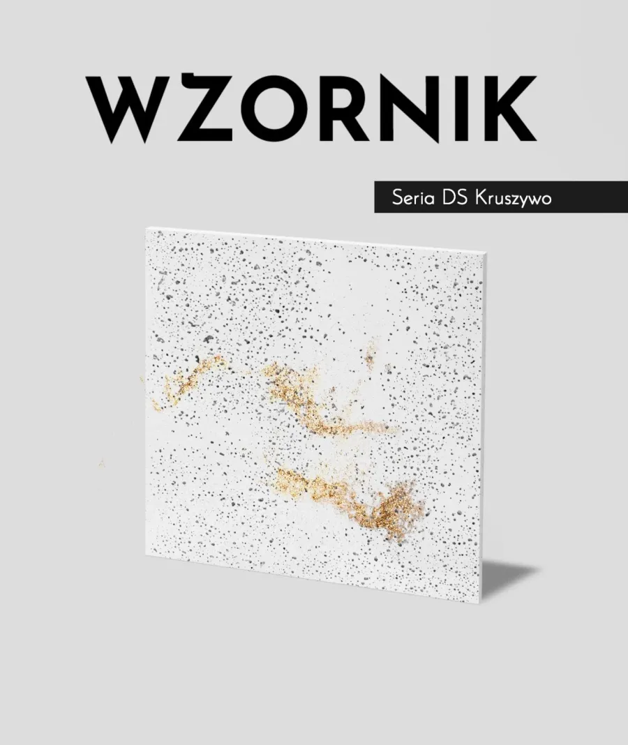 obrazek 1 Wzornik DS - (biały złote kruszywo, duża porowatość) - beton architektoniczny