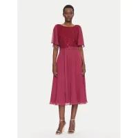 Zdjęcie Swing Sukienka koktajlowa 5AI02500 Bordowy Regular Fit