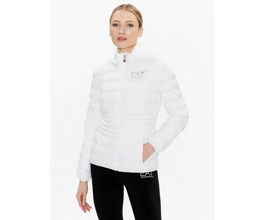 obrazek 1 EA7 Emporio Armani Kurtka przejściowa 8NTB23 TNF8Z 0101 Biały Regular Fit