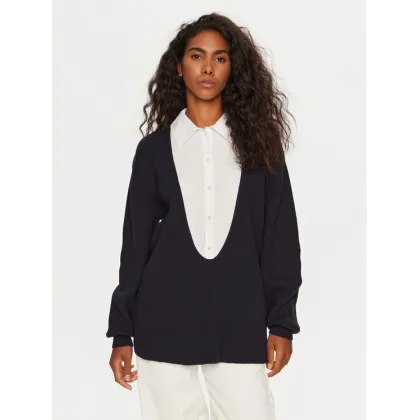 Zdjęcie STAUD Sweter Coast R24P3137CC Granatowy Oversize