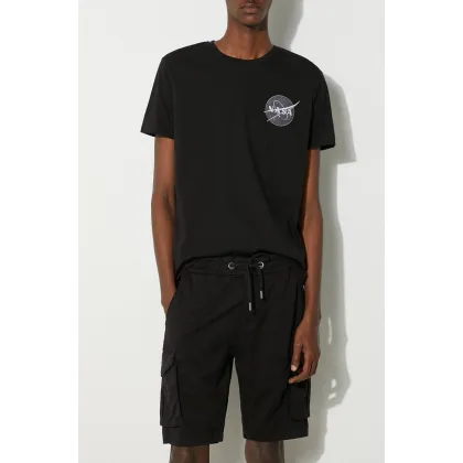 Zdjęcie Alpha Industries szorty bawełniane kolor czarny 106251.03-CZARNY
