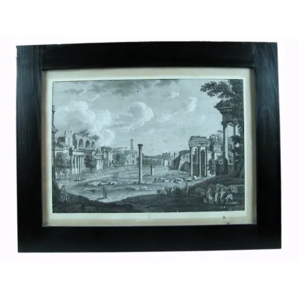 Zdjęcie Widok forów cesarskich. Piękna akwaforta wykonana w 1796 roku przez Francesco Morelli