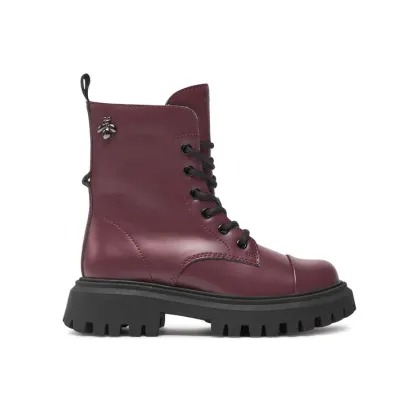 Zdjęcie Geox Kozaki J Maquinnens Girl J46M6B 000CN C7357 M Bordowy