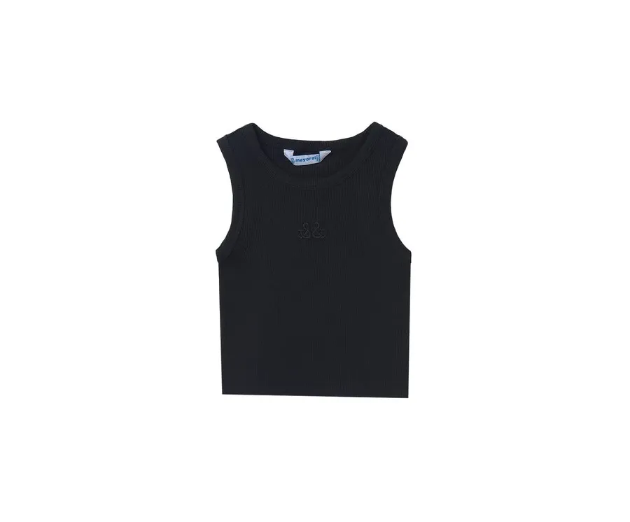obrazek 1 Mayoral Top 6032 Czarny Slim Fit