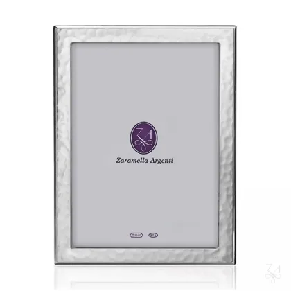 Zdjęcie Luksusowa srebrna ramka na zdjęcia 6×9 cm - Zaramella Argenti