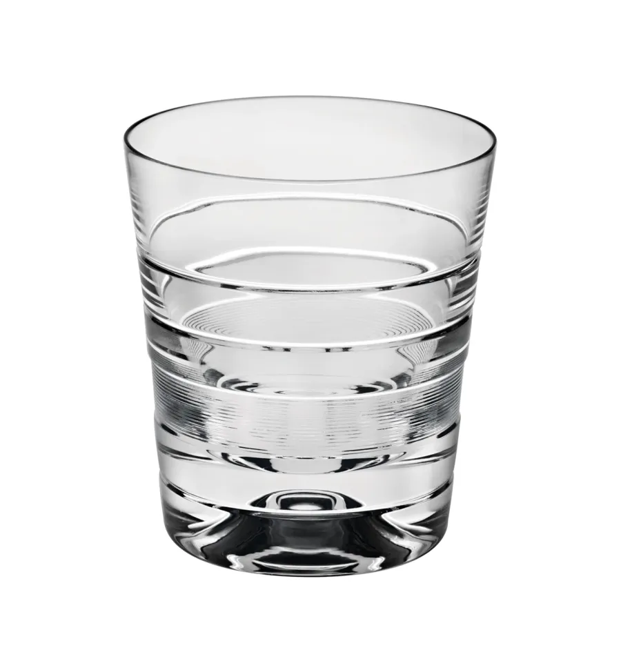 obrazek 1 Szklanka do whisky old fashion z kryształu z efektownej współczesnej kolekcji Vinyl - Vista Alegre