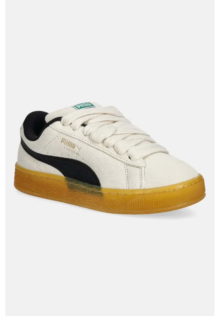 obrazek 1 Puma sneakersy zamszowe Suede XL Dark Risk kolor beżowy 401348