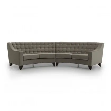 Zdjęcie Nieszablonowa i nowoczesna sofa w kształcie półkola - Sevensedie