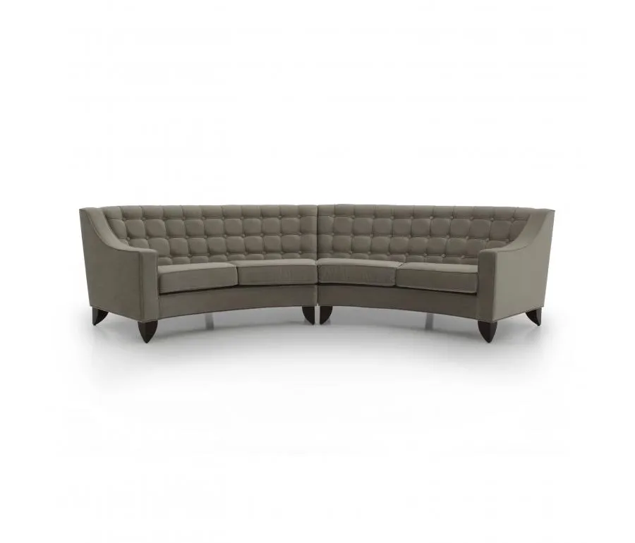 obrazek 1 Nieszablonowa i nowoczesna sofa w kształcie półkola - Sevensedie