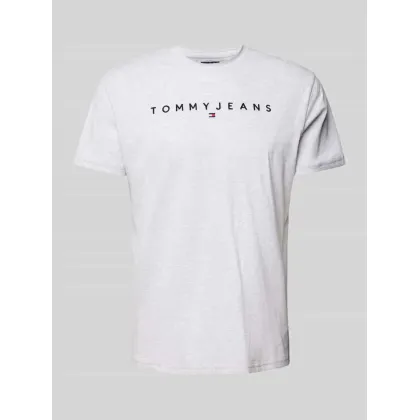 Zdjęcie Tommy Jeans T-Shirt Linear Logo DM0DM20744 Szary Regular Fit
