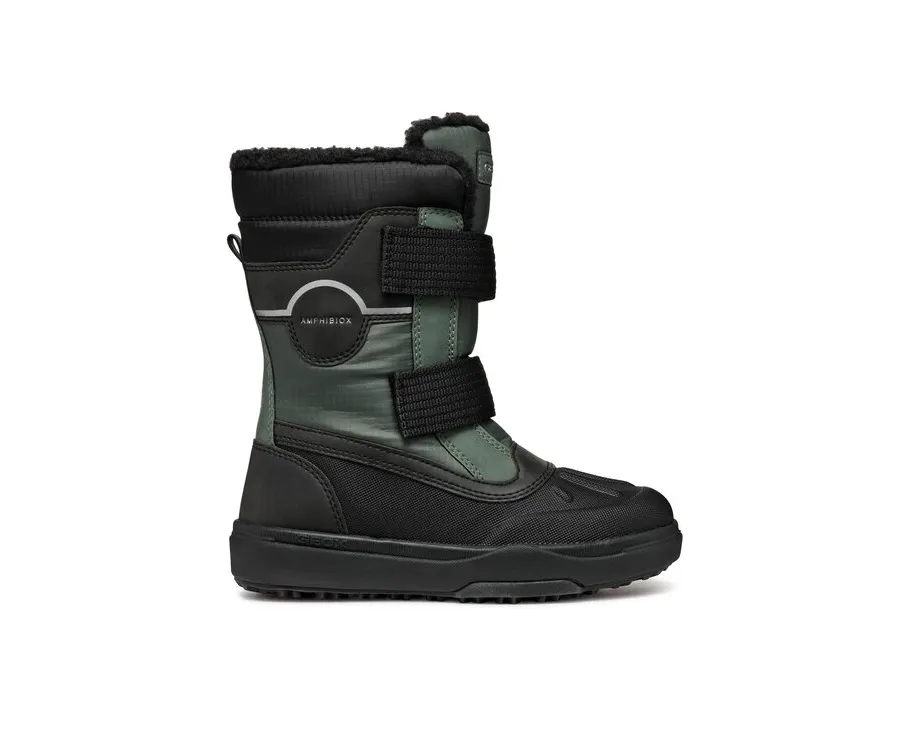 obrazek 1 Geox Śniegowce J Bunshee Pg Boy B A J46D8A 0MEFU C0450 S Zielony