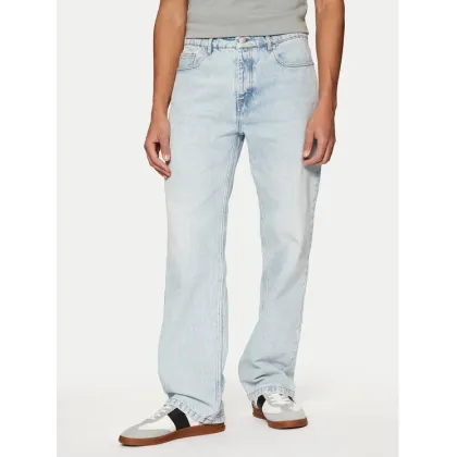 Zdjęcie AMI PARIS Jeansy UTR500.DE0027 Niebieski Straight Fit