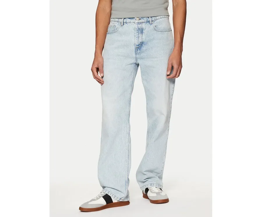 obrazek 1 AMI PARIS Jeansy UTR500.DE0027 Niebieski Straight Fit