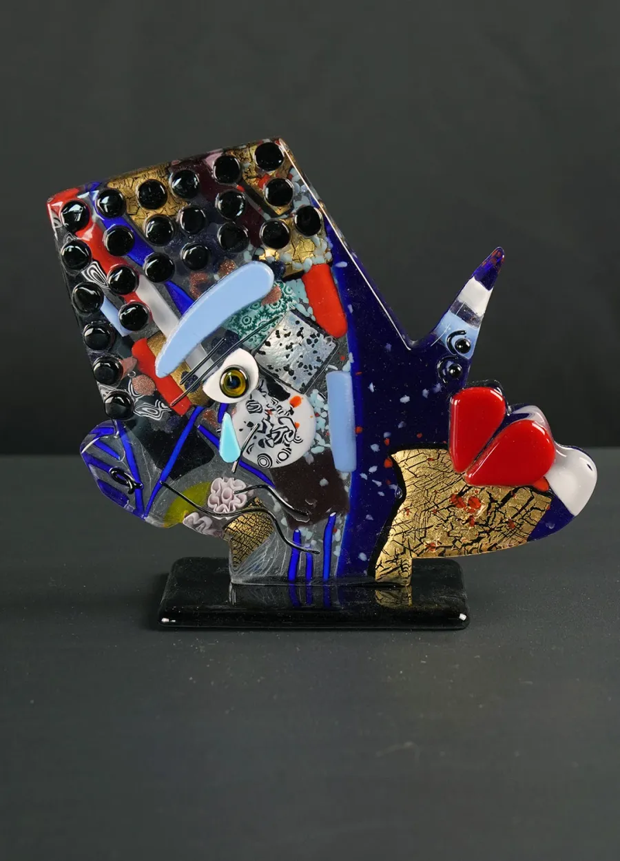obrazek 1 Abstrakcyjna figura Picasso Pop Art szkło Murano