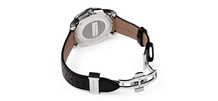 obrazek 4 Eleganckie Srebro Zegarek Silver Dial NeroUno Monetegrappa