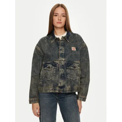 Zdjęcie American Vintage Kurtka jeansowa Joybird JOY16FH24 Niebieski Oversize