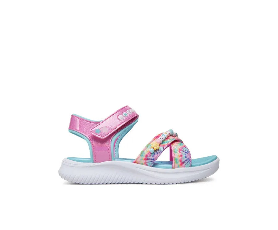 obrazek 1 Skechers Sandały Jumpsters Sandal-Tie Dye Bffs 303045L/PKMT Różowy