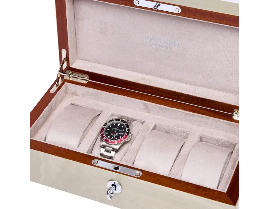 obrazek 4 Szare pudełko na 4 zegarki