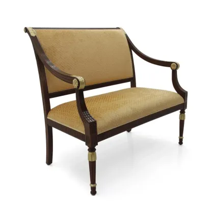 Zdjęcie Elegancka i wygodna 2-osobowa sofa w stylu Empire - Sevensedie