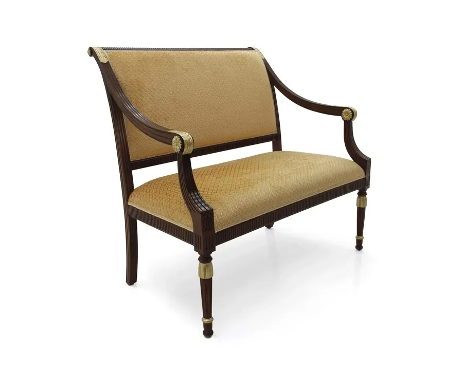 obrazek 1 Elegancka i wygodna 2-osobowa sofa w stylu Empire - Sevensedie