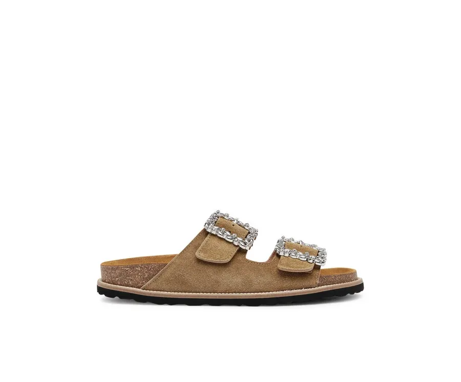 obrazek 1 Pollini Klapki SA28373G0MTF0209 Khaki