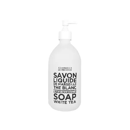 Zdjęcie La Compagnie de Provence Black & White White Tea Liquid Soap Marseille Mydło w płynie 500 ml
