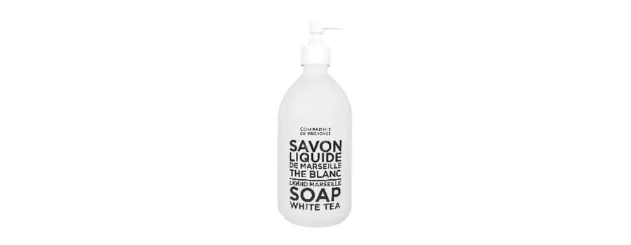 obrazek 1 La Compagnie de Provence Black & White White Tea Liquid Soap Marseille Mydło w płynie 500 ml