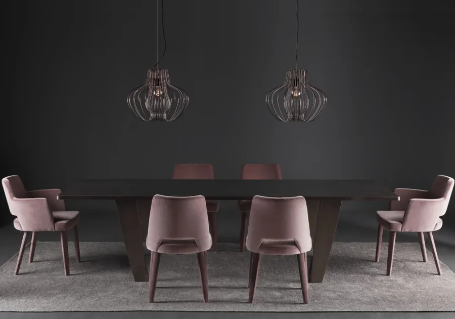 obrazek 4 Lampa z cienkich stalowych drutów w nowoczesnym stylu 45cm - Colico