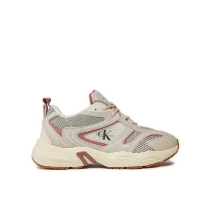 Zdjęcie Calvin Klein Jeans Sneakersy Retro Tennis Su-Mesh Wn YW0YW00891 Beżowy