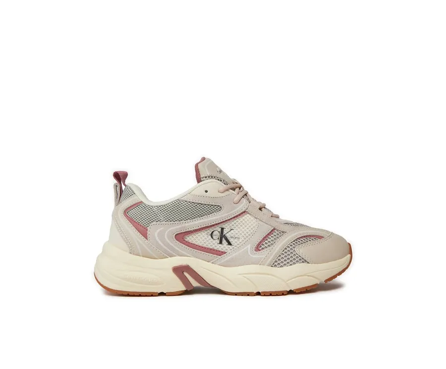 obrazek 1 Calvin Klein Jeans Sneakersy Retro Tennis Su-Mesh Wn YW0YW00891 Beżowy