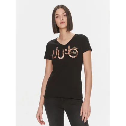 Zdjęcie Liu Jo T-Shirt MF3338 JS923 Czarny Regular Fit
