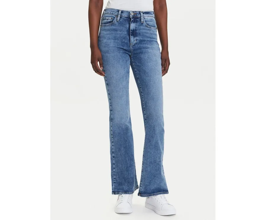 obrazek 1 Tommy Jeans Jeansy Sylvia DW0DW20654 Niebieski Flare Fit