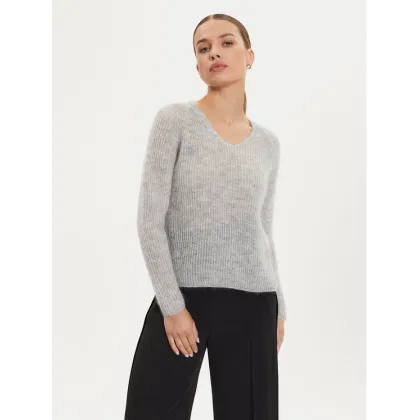 Zdjęcie Max Mara Leisure Sweter Fresis 2426366118 Szary Relaxed Fit