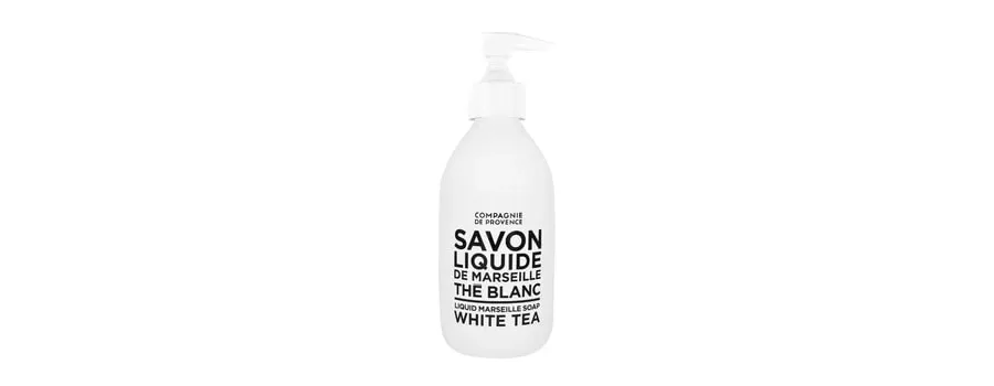 obrazek 1 La Compagnie de Provence Black & White White Tea Liquid Soap Marseille Mydło w płynie 300 ml