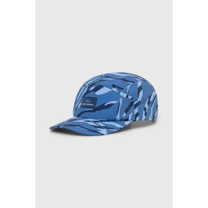 Zdjęcie Helly Hansen czapka z daszkiem kolor niebieski wzorzysta 67489