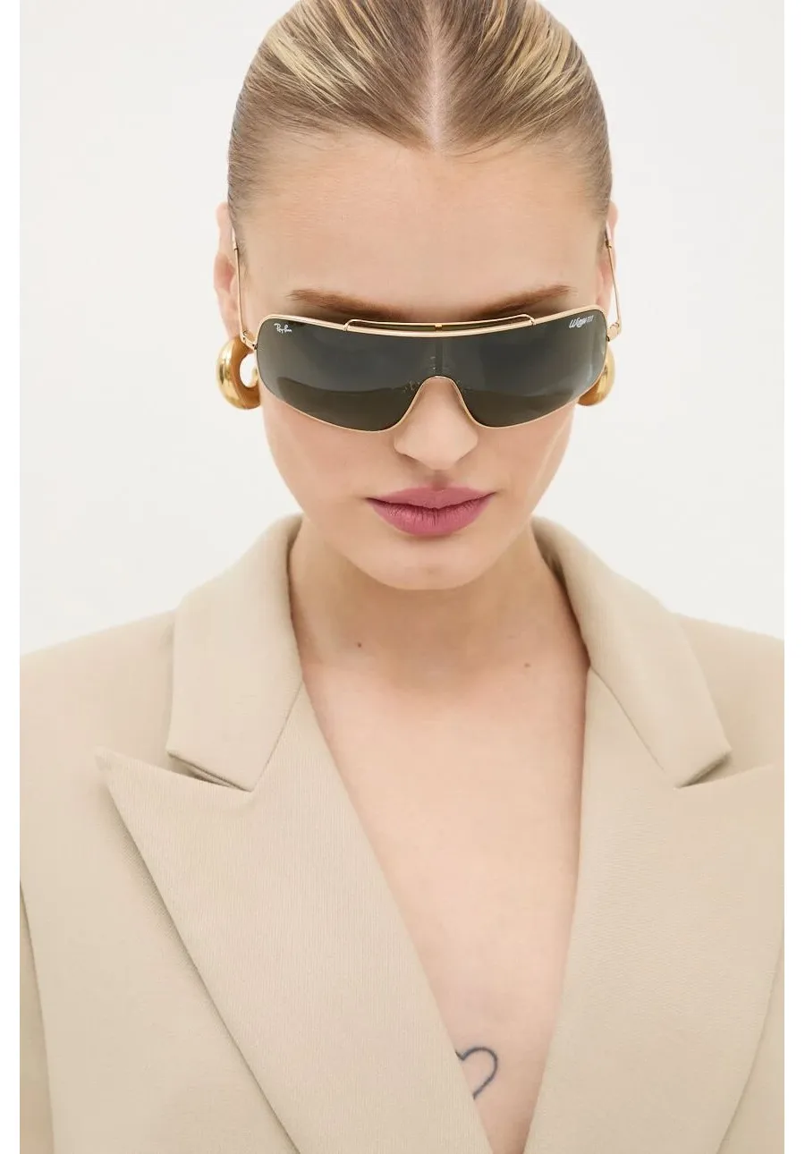 obrazek 1 Ray-Ban okulary przeciwsłoneczne WINGS III kolor złoty 0RB3897